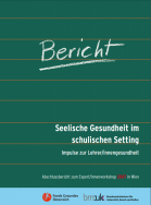 Titelblatt Seelische Gesundheit im schulischen Setting - Impulse zur Lehrer/innengesundheit
