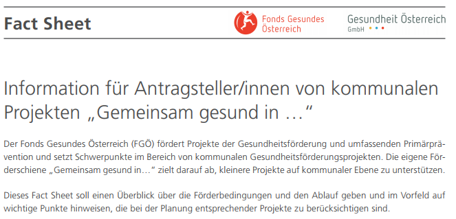 titelblatt gemeinsam gesund