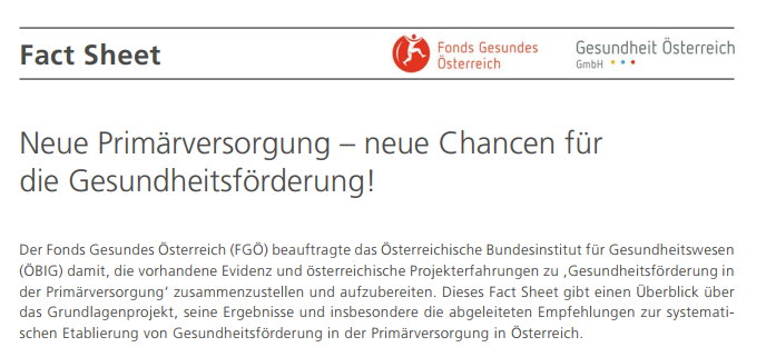 titelblatt neue primaerversorgung
