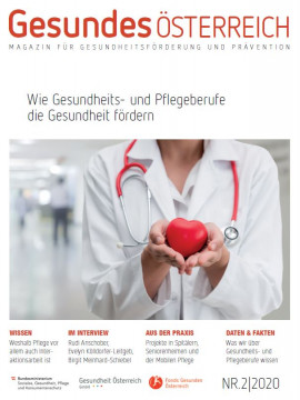 Titelblatt des Magazins Gesundes Österreich Ausgabe 2/2020