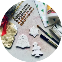 Weihnachtsmotive basteln