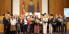 Gruppenfoto der Verleihung