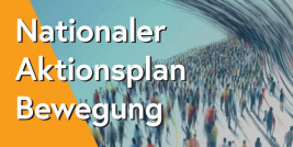 Ausschnitt des Titelblatt mit dem Text: Nationaler Aktionsplan Bewegung