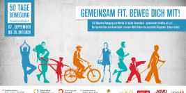 Sujet der Initiative 50 Tage Bewegung