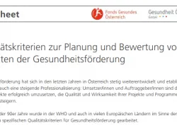 titelblatt qualitaetskriterien gesundheitsfoerderung