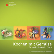 Titelblatt des Kochbuchs Kochen mit Gemüse 