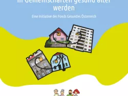 Titelblatt des Folders "In Gemeinschaften gesund älter werden"