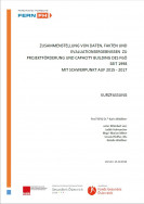 Titelseite Daten, Fakten und Evaluationsergebnisse zu Projektförderung und Capacity Building des FGÖ seit 1998 mit Schwerpunkt 2015-2017