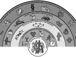 Grafik der Gesundheitsdeterminanten
