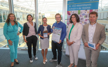 Überreichung des VCÖ-Mobilitätspreis Wien