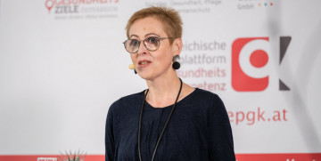 Christina Dietscher bei der Konferenzeröffnung