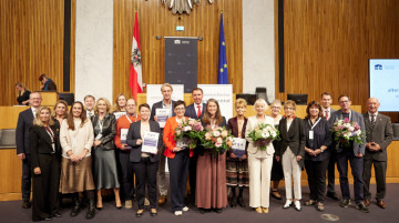 Gruppenfoto der Verleihung