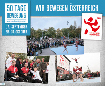 Action bei der Abschlussveranstaltung vor dem Wiener Burgtheater am 26.10.2024