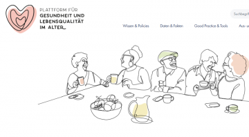 Screenshot der Webseite