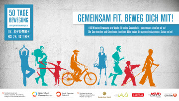 Sujet der Initiative 50 Tage Bewegung