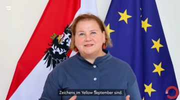 Bundesministerin Korinna Schumann