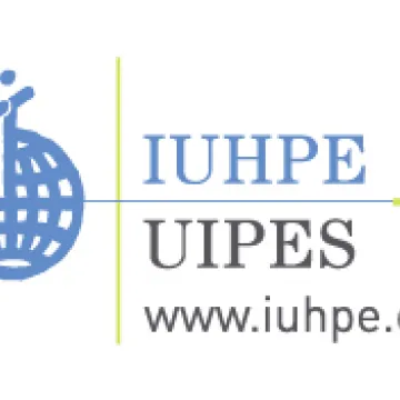Logo der IUHPE - International Union for Health Promotion and Education