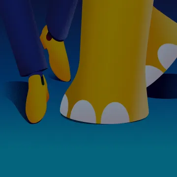 Zeichnung Beine Mensch und Elefant