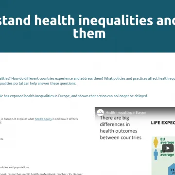 (C) Eurohealthnet Screenshot der Website