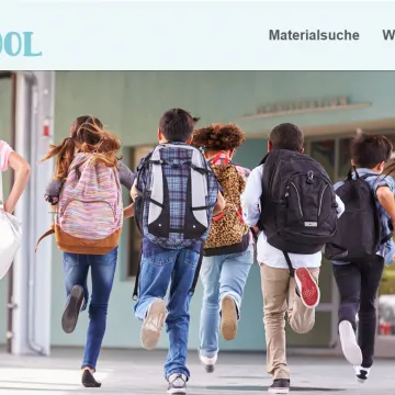 Ausschnitt der Startseite