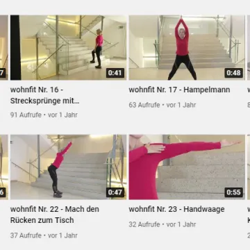 Screenshot des YouTube Kanals