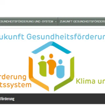 Screenshot der Webseite