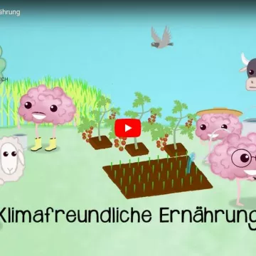 Screenshot des Videos "Klimafreundliche Ernährung"