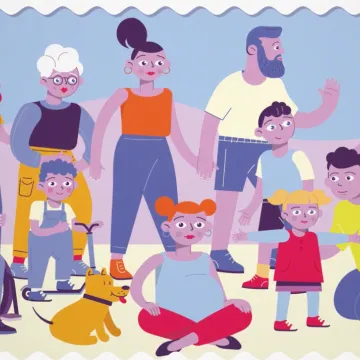 © Binder-Müller/Tripolt/hoeragentur, FGÖ/GÖG Bild mit Menschen unterschiedlichen Alters repräsentieren die Zielgruppen der Bewegungsempfehlungen