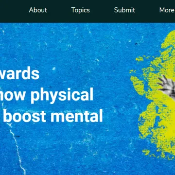 Screenshot der Webseite