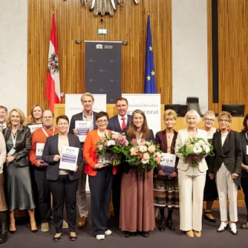 Gruppenfoto der Verleihung