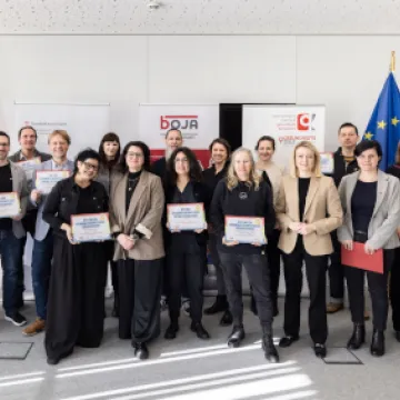 Gruppenbild der Verleihung