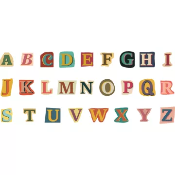 © Zuwairiya / stock.adobe.com Buchstaben von A bis Z