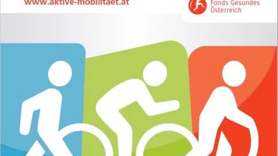 Titelseite Flyer Aktive Mobilität - Informationen und Projekte
