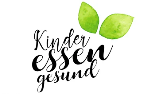 Logo der Initiative "Kinder essen gesund"