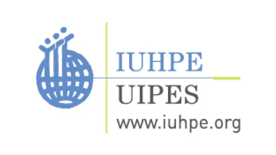 Logo der IUHPE - International Union for Health Promotion and Education