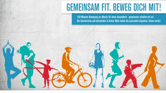 Sujet der Initiative 50 Tage Bewegung