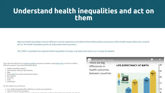 Screenshot der Website 