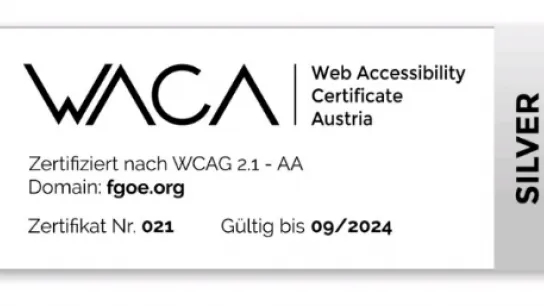 WACA Testzertifikat