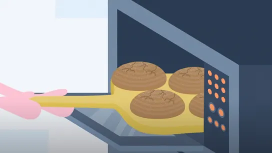 Screenshot des Videos "Vom Getreide zum Brot"