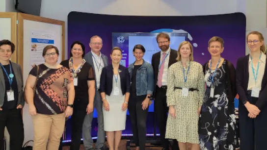 Gruppenfoto der Teilnehmer:innen