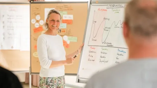 Referentin beim Seminar