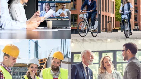 Menschen am Arbeitsplatz