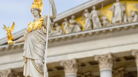 Das Parlament in Österreich